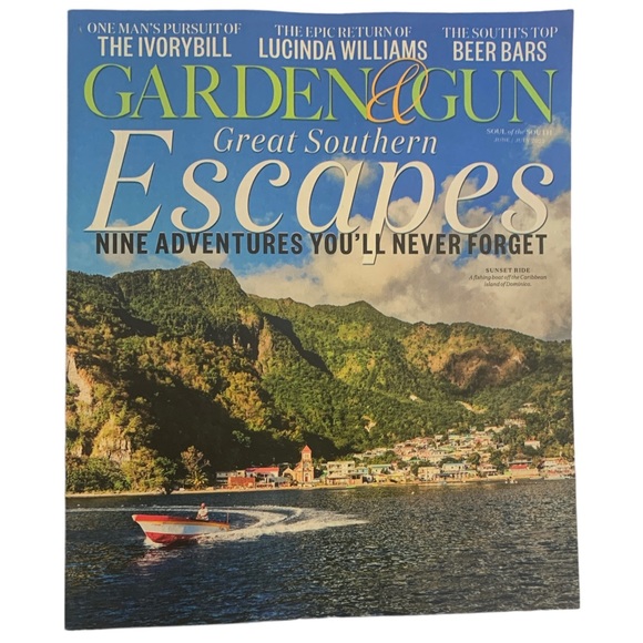 Garden and Gun Magazine June July 2023 Great Southern Escape You'll Never Forget - Picture 1 of 3